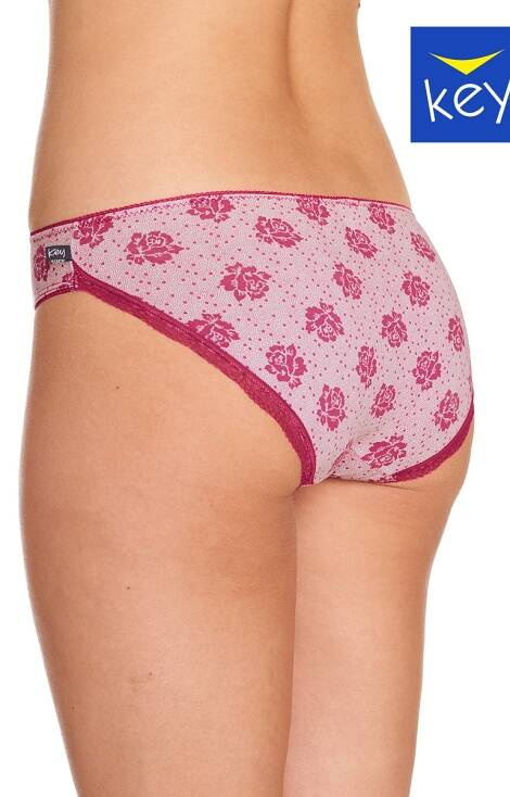 Figi damskie LPR 580 A22 A'2 2-pak Key granatowy-bordowy