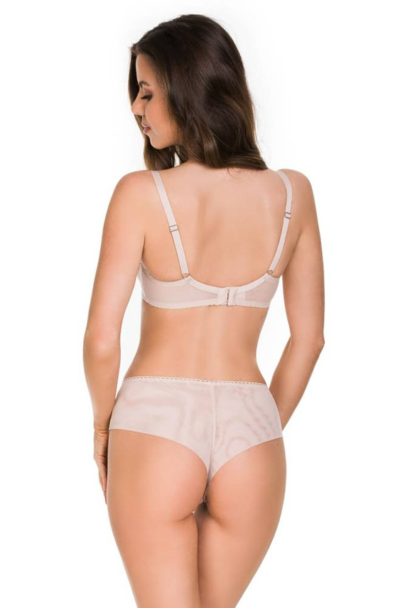 Biustonosz usztywniany full cup 01099 Mila Mediolano beżowy