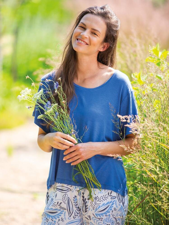 Piżama Damska LNS 773 Key niebieski