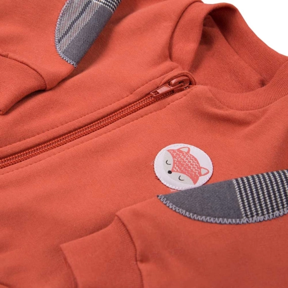 Bluza dresowa Bomberka Adventure Ewa Klucze- rudy