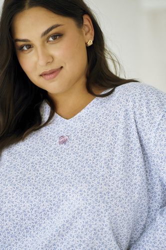 TARO Debora 3463 – kobieca piżama z bawełny, długi rękaw i maksymalna wygoda