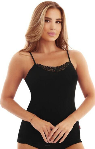 Nicole koszulka na ramiączkach Emili- czarna 