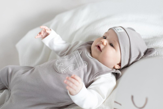 Czapka niemowlęca "Slow Life" Pinokio - beż