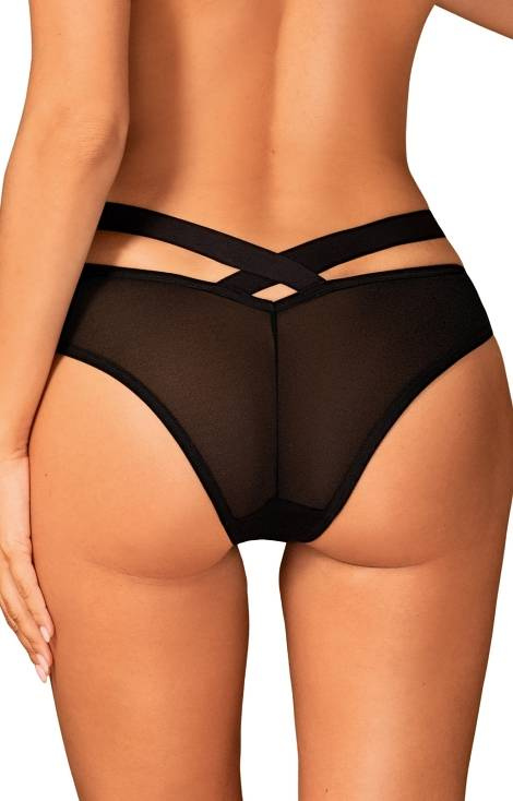 Figi damskie Brasica Panties Obsessive czarny