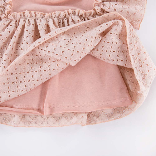 Sukienka dziewczęca Daisy Eevi - jasny róż