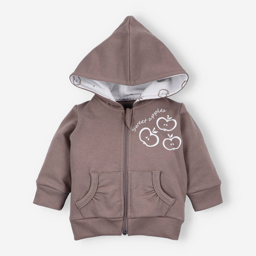 Bluza dresowa z bawełny organicznej Happy Apples Nini