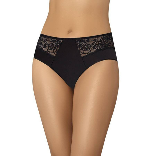 Figi z wysokim stanem Carmen Teyli - czarny