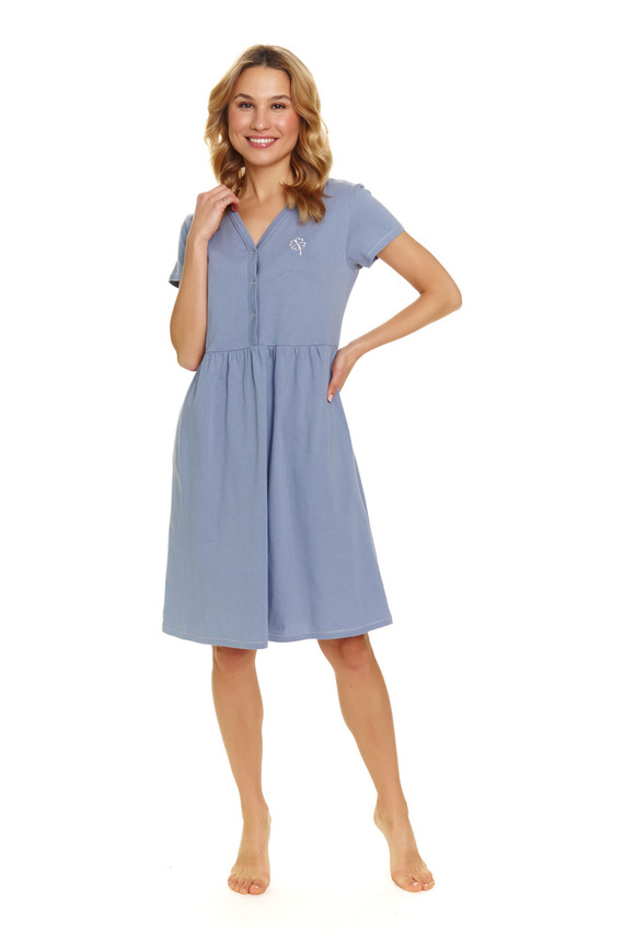 Koszula Nocna do karmienia 5336 Doctor Nap - sky blue