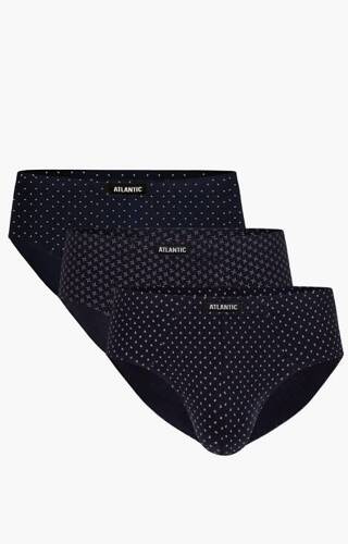 Slipy męskie 3MP-101/03/04 A'3 Atlantic granatowy