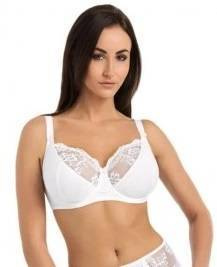 Biustonosz miękki Anastasia Teyli - biały