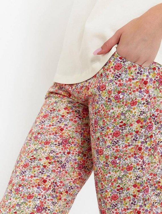 Piżama damska 457 Cana -waniliowy