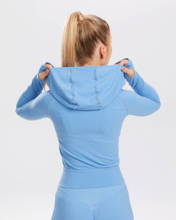 Bluza sportowa damska Adapt Spaio linchen blue