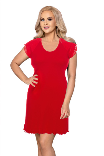 Halka, koszula nocna VHL-252 Vena czerwony 