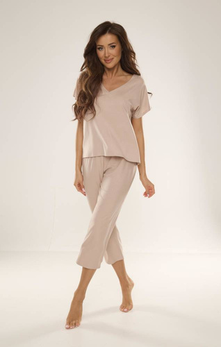 Piżama Damska 694 Freya Forex - piasek