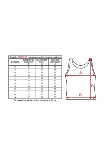 Podkoszulka 86554 Ambrosia Mewa czarny