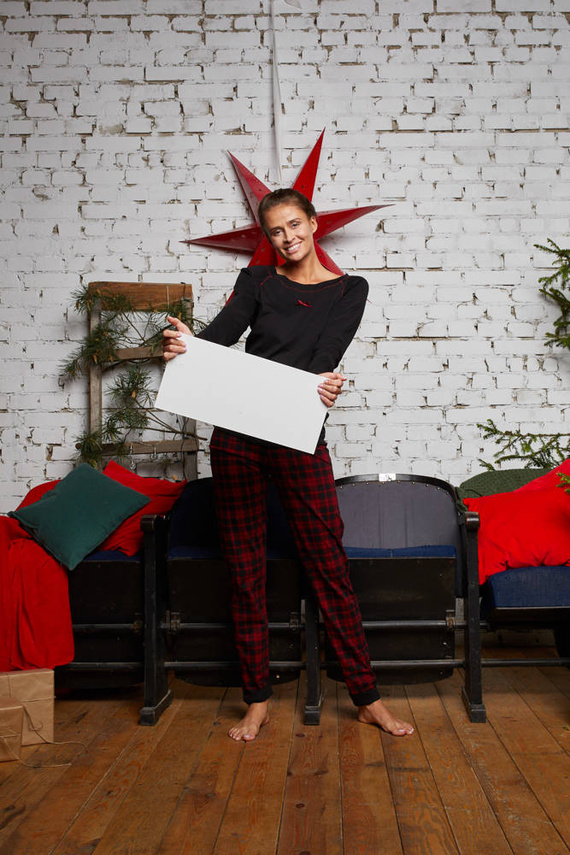 Piżama Damska długi rękaw, długie spodnie Ordesa Italian Fashion - czarny/druk