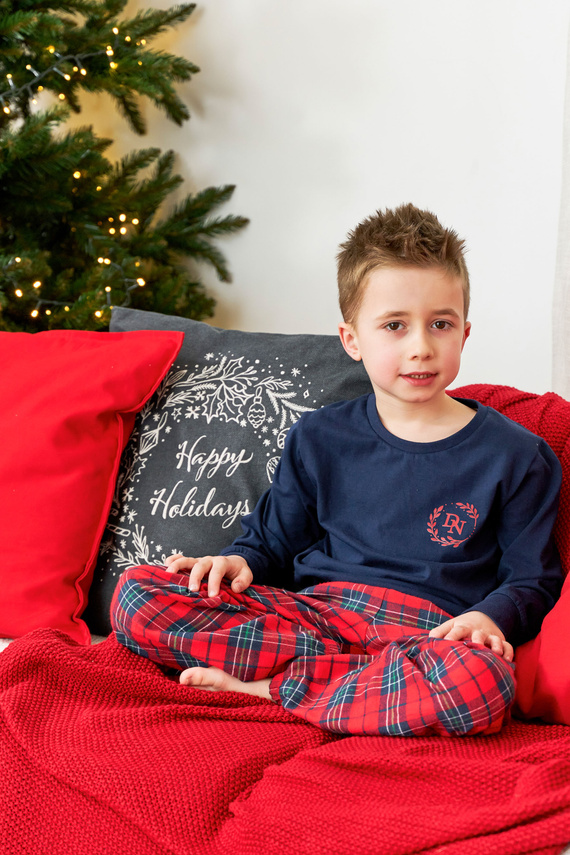 PDU.7129 Piżama dziecięca Unisex Doctor Nap - navy blue