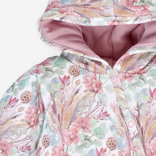 Pajac z kapturem kombinezon Magic Flowers Nini