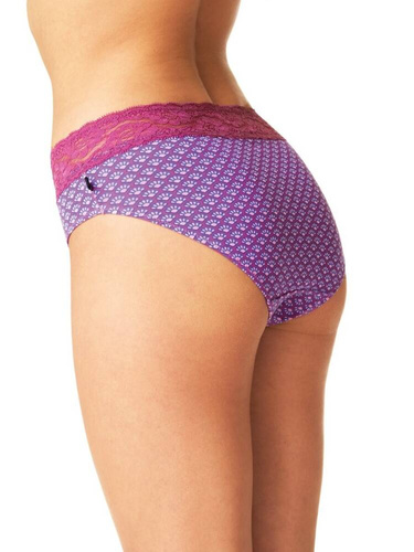 Figi damskie LPC 529 2-pak Key fioletowy wrzosowy