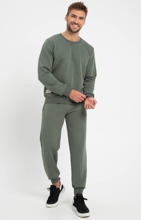 Komplet dresowy dres męski 3068 Scott Taro- zielony