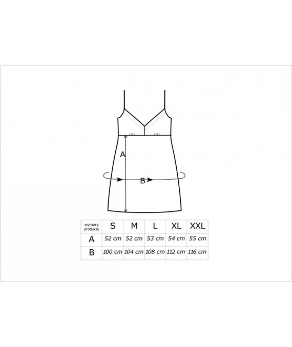 Koszula nocna Perła II Donna -ecru