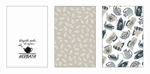 Zestaw Ściereczek Kuchennych Herbata Kuke Faro