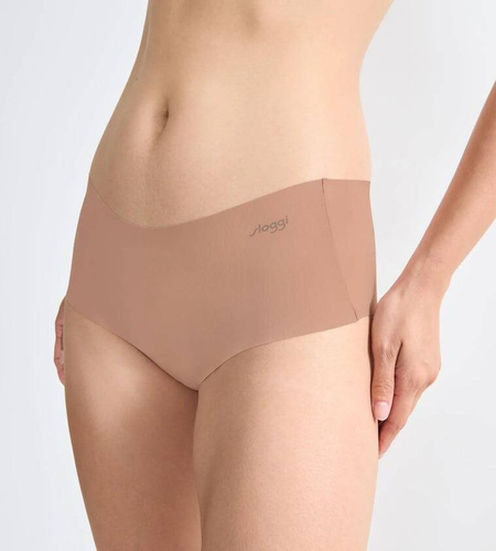 Figi Damskie Zero Microfibre 2.0 Short Sloggi - Cameo brown