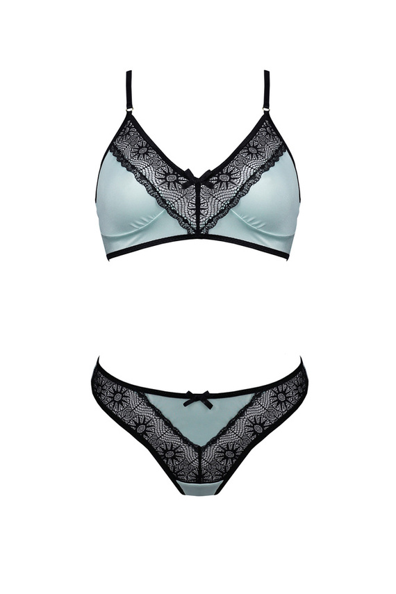 Komplet Sidra Bikini Casmir miętowy