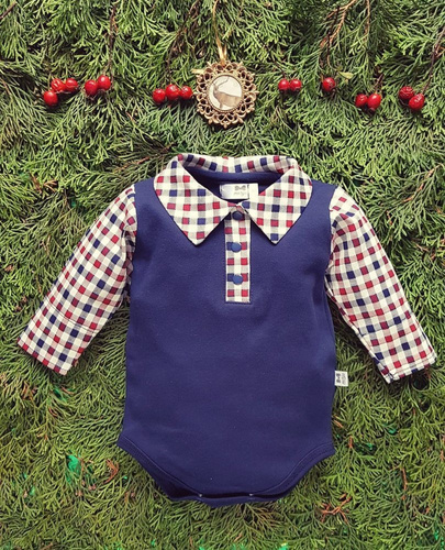 Body Polo M41P Little Gentleman Marija - granatowy