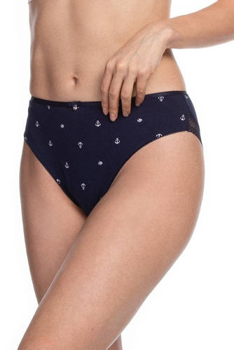 Figi Damskie L-1454 Bi Lama granatowy