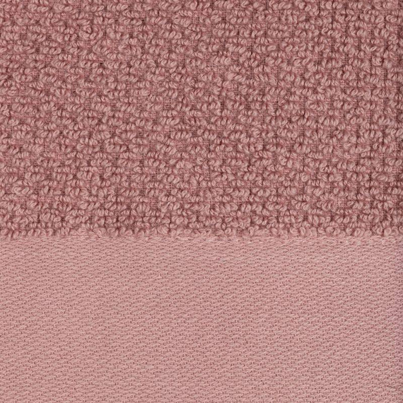 Ręcznik z efektem ryżowym frotte Riso Eurofirany pudrowy róż