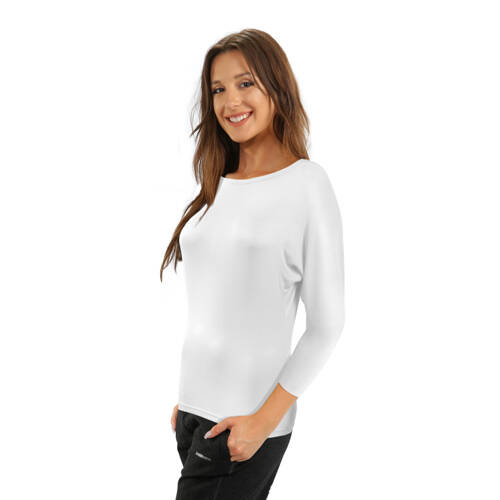 Bluzka damska kimono Andrea Sesto Senzo biały