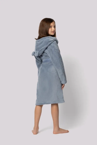 Szlafrok dziecięcy Bear Kids Envie light blue 