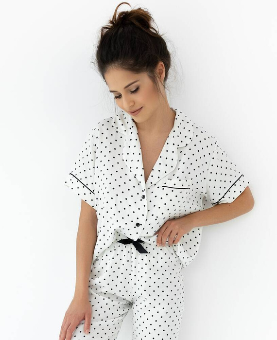 Piżama damska Chanel Sensis -śmietankowy