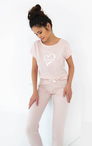 Piżama damska Only Love Sensis - różowy jasny