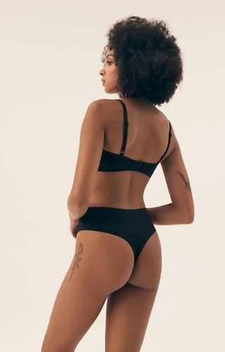 Stringi damskie 43670 Fleda Henderson beżowy - czarny