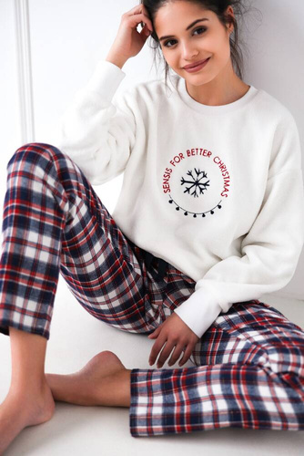 Piżama damska Better Sensis -śmietanowy