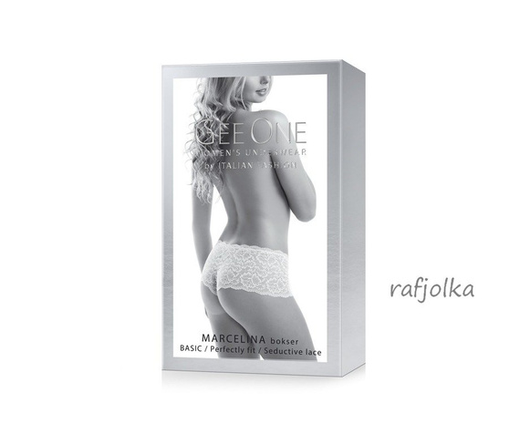 Marcelina bokser figi Italian Fashion- pudrowy