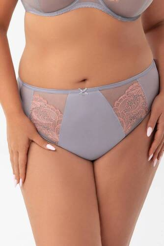 Figi damskie K 908 Perla Gorsenia szary