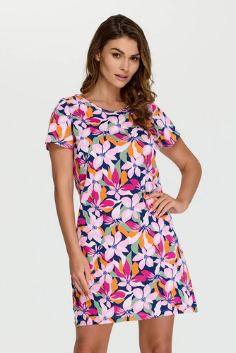 Koszula damska 8 Senizo kwiaty