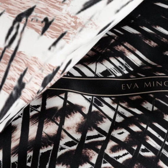 Pościel satynowa pantera Eva Minge Eva 21 Eurofirany czarny