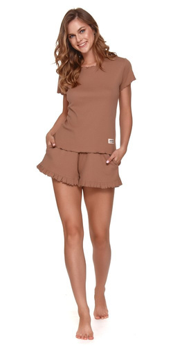PM.4315 Piżama Damska Doctor Nap - wood