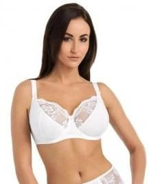 Biustonosz miękki Anastasia Teyli - biały