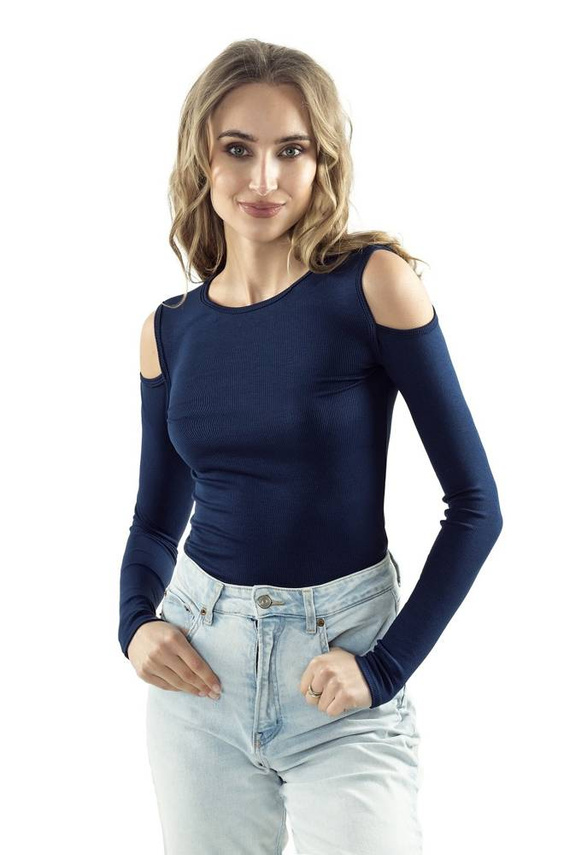 Bluzka damska Liv Active Eldar-granatowy