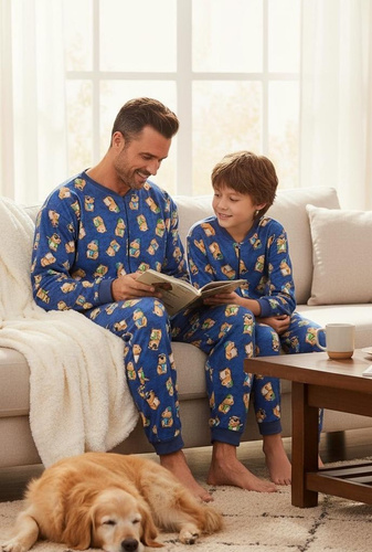 Cornette Kids Boy kombinezon chłopięcy 185/183 186/183 Capybara 2 – 100% bawełna, suwak, kieszenie, print z kapibarą