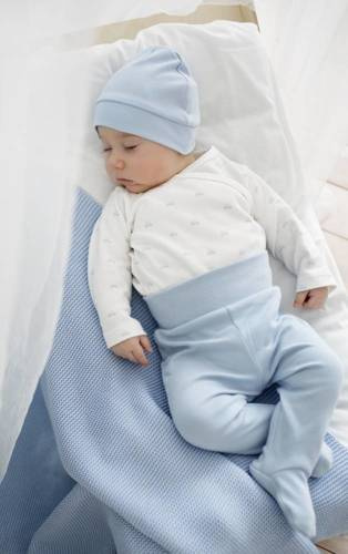 Body wiązane Lovely Day Pinokio - ecru niebieski