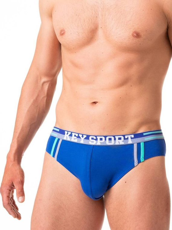 Slipy męskie MPP 241 2-pak Key szary granatowy