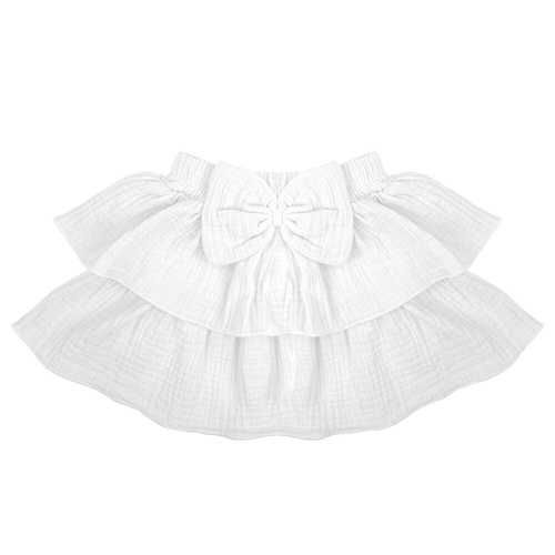 207091 Spódniczka muślinowa Nicol biała