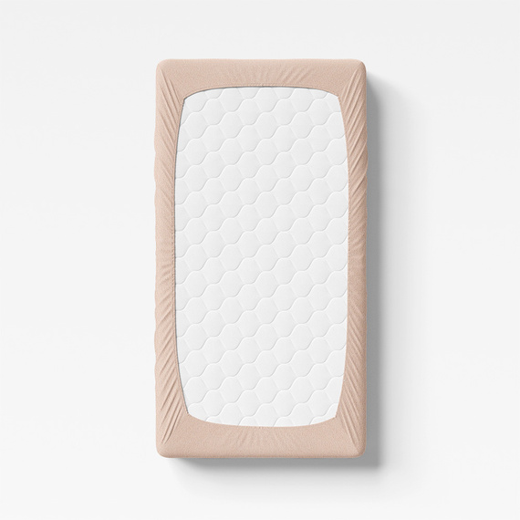 Prześcieradło dziecięce frotte Eevi - beżowy