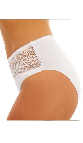 Figi damskie Ella Emili biały